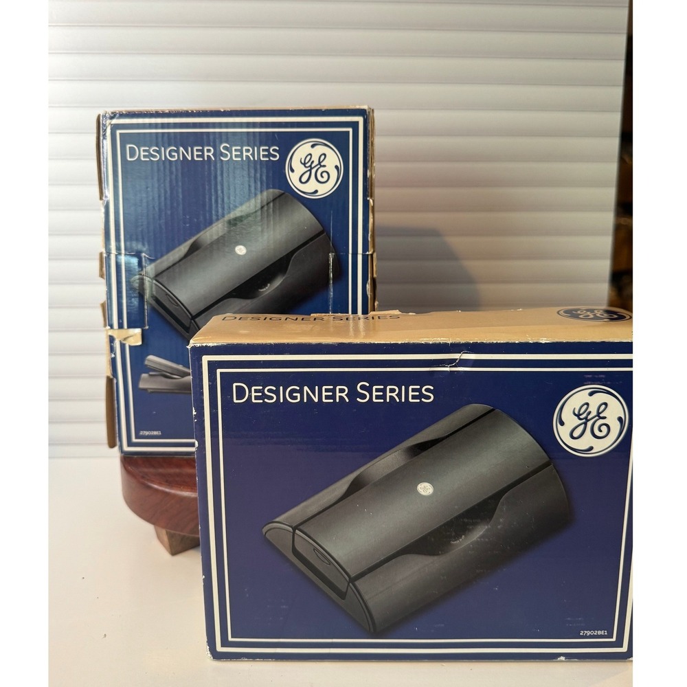 GE Designer Series Cordless Phones Caller ID Desk Wall Mount New Old Stock Lot 2